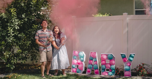 Gender Reveal Confetti Cannons