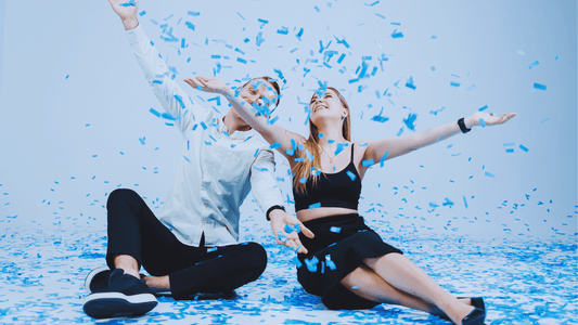 Gender Reveal Confetti Cannons