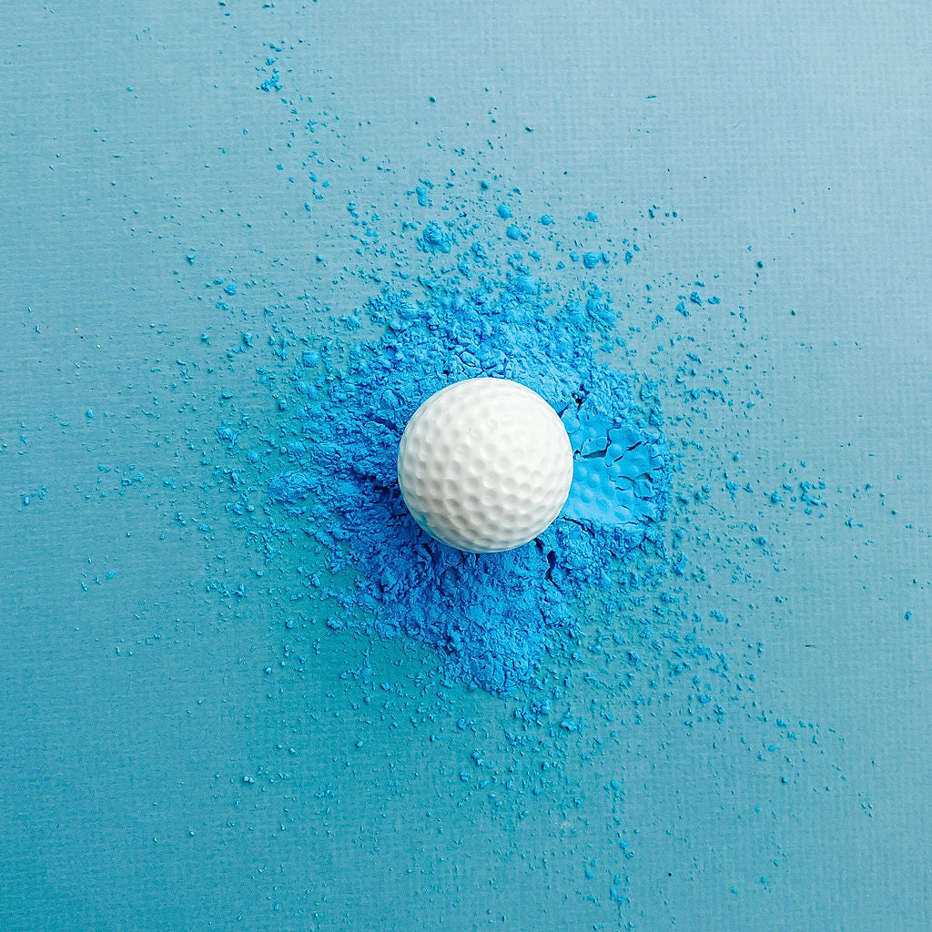Gender Reveal Golf Ball in Blue