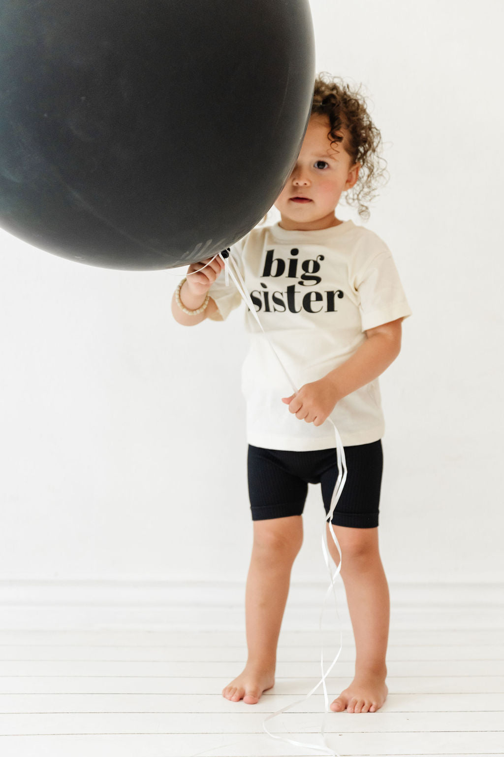 Black Gender Reveal Balloon in Blue